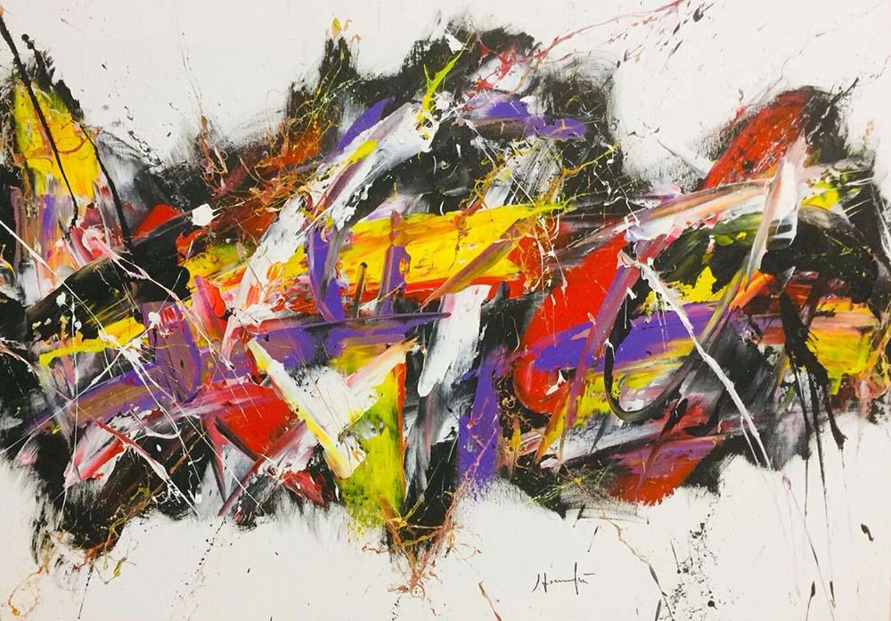 Enigma e Soluzione: gli oli su tela di Formichetti in mostra da Am Studio Art Gallery