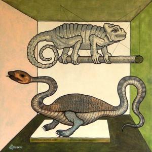 Enrico Manicardi (Epifanio Mestica) - Atlante di zoologia fantastica