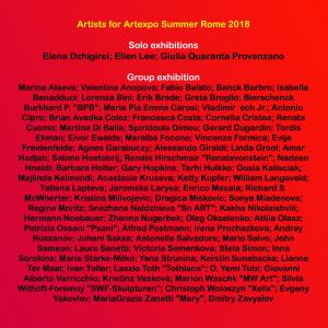 Artexpo Summer Rome 2018 Artexpo Summer Rome 2018