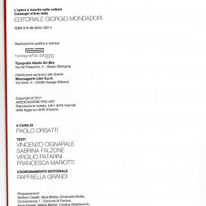 PUBBLICAZIONE CATALOGO D'ARTE