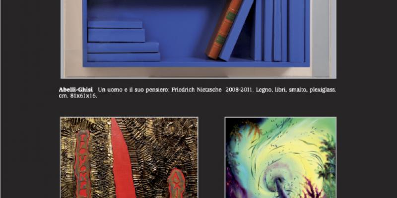 Pagina pubblicitaria su Arte Mondadori di ottobre.