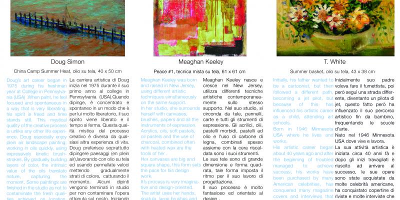 Brochure rassegna "Summer Art Florence"