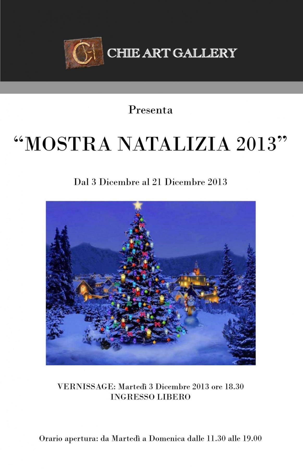 MOSTRA NATALIZIA 2013