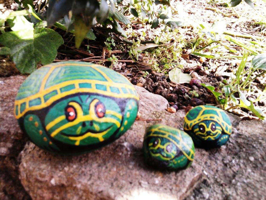 " Mamma Gemma con i suoi piccoli ".