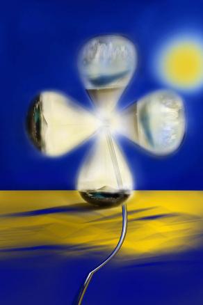  un fiore splendente nel mezzo del mediterraneo spicca , " il lago di venere." scandisce il tempo ..