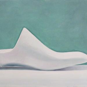 PASSO DECIMO: olio su tela 95x45cm