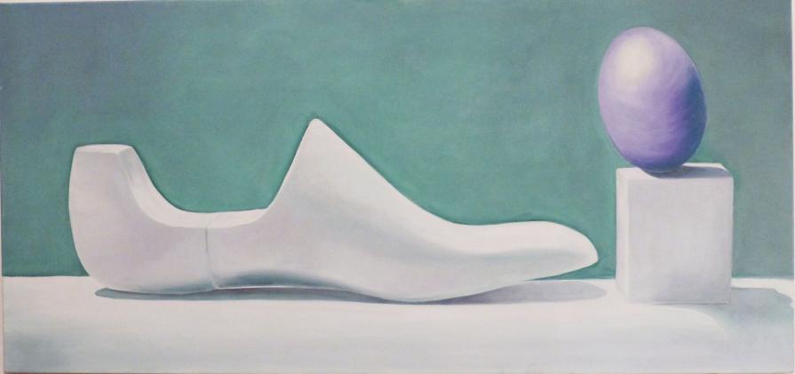 PASSO DECIMO: olio su tela 95x45cm