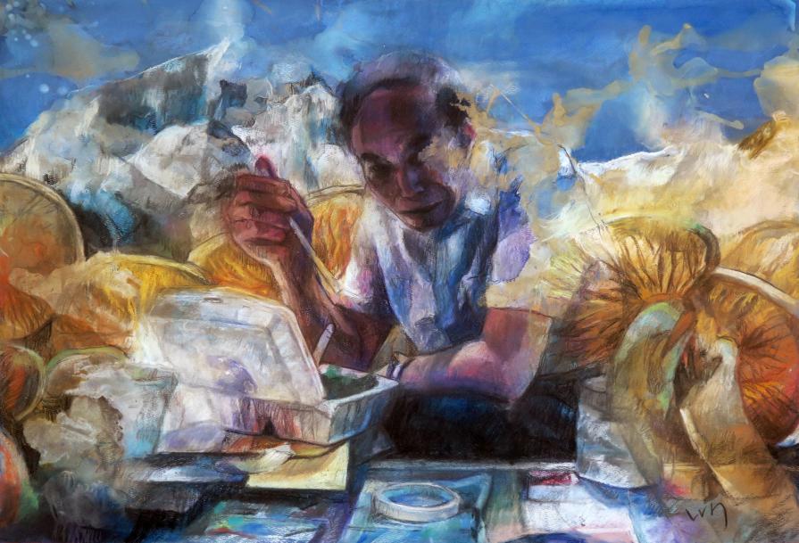 My church is on the 6th floor, come if you have time.