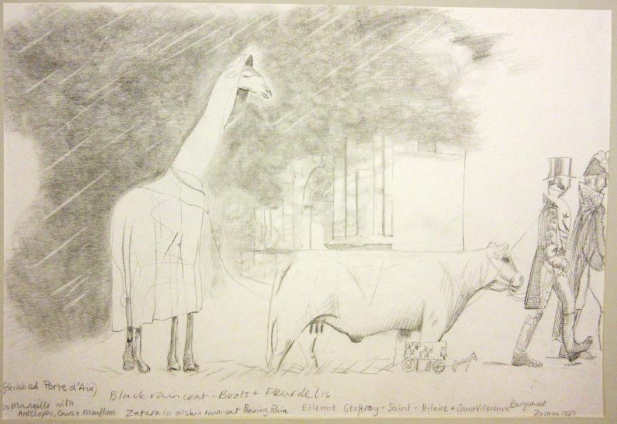 The long walk begins