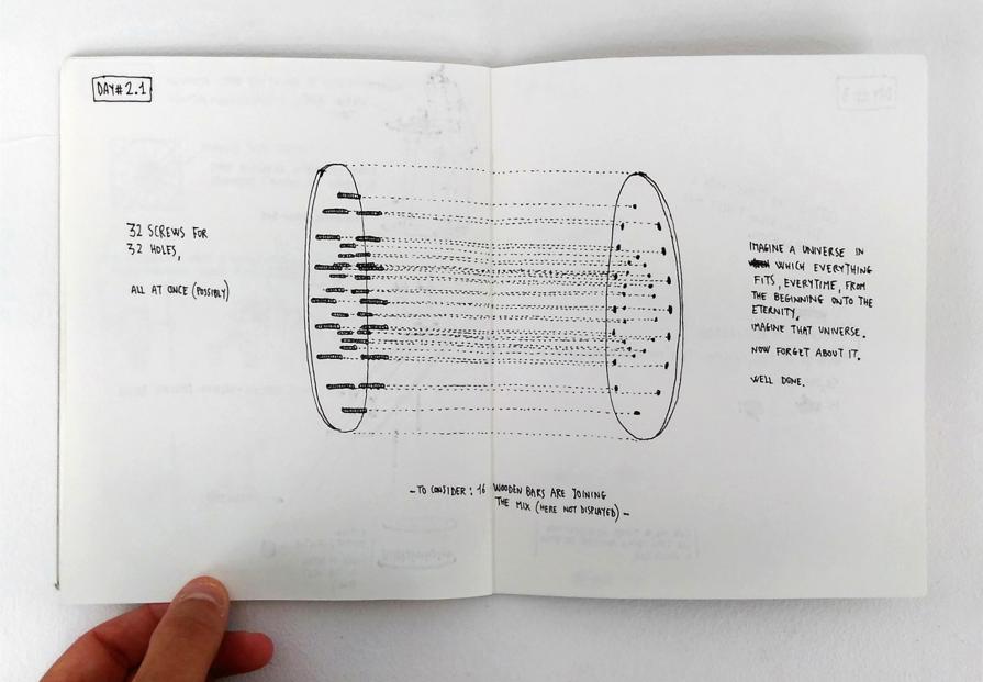 Of the ‘Unbearable-happiness-of-moving’ machine - journal of assembling