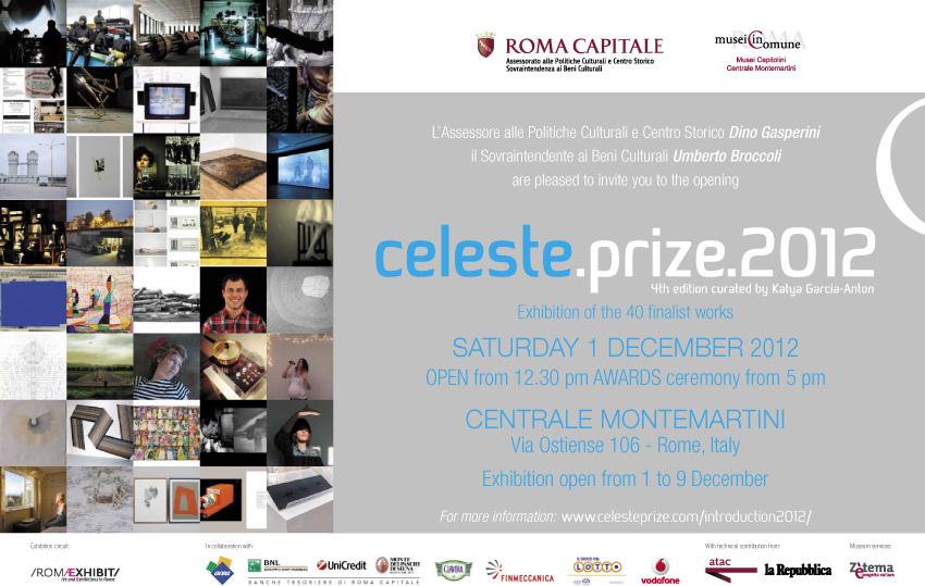 Celeste Prize 2012 - final exhibition and awards Celeste Prize 2012 - final exhibition and awards