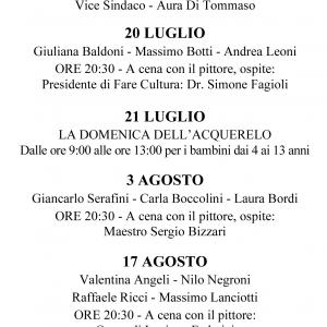 IL SABATO DEL PITTORE - Castel Ritaldi (PG)