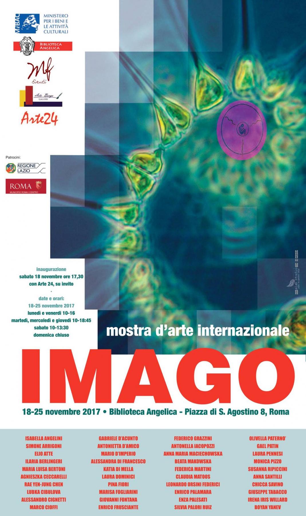 Collective exhibition "IMAGO" Angelica Library