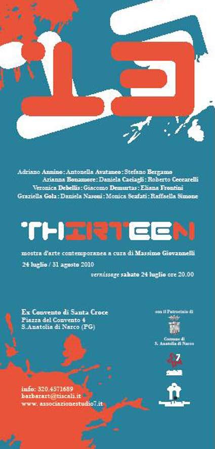 '13-THIRTEEN' '13-THIRTEEN'