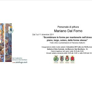 “Scombinare le forme per mantenerle nell’alveo piano, largo, solare, delle forme stesse"