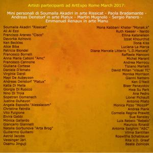 ArtExpo Rome March 2017 ArtExpo Rome March 2017