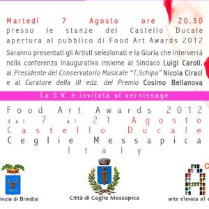 Food Art Awards 2012