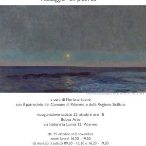 Mostra personale Luca Raimondi - Paesaggio "en plein air"