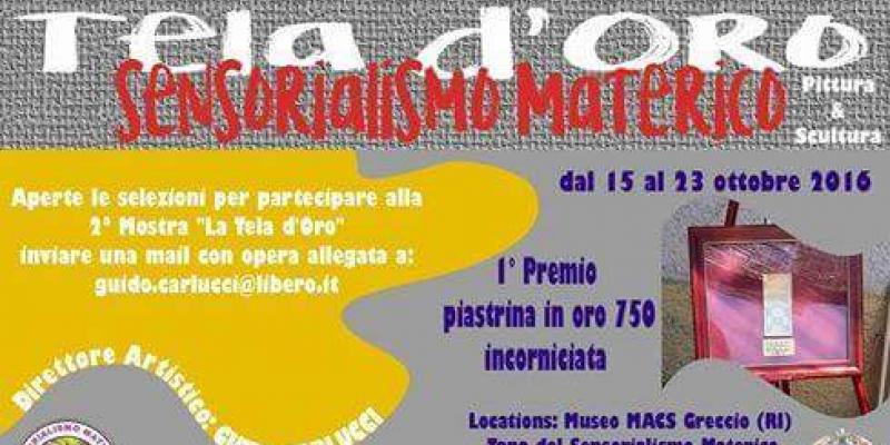 Seconda mostra Tela d'oro Seconda mostra Tela d'oro