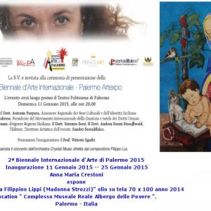 2nd International Biennial of Art in Palermo in 2015