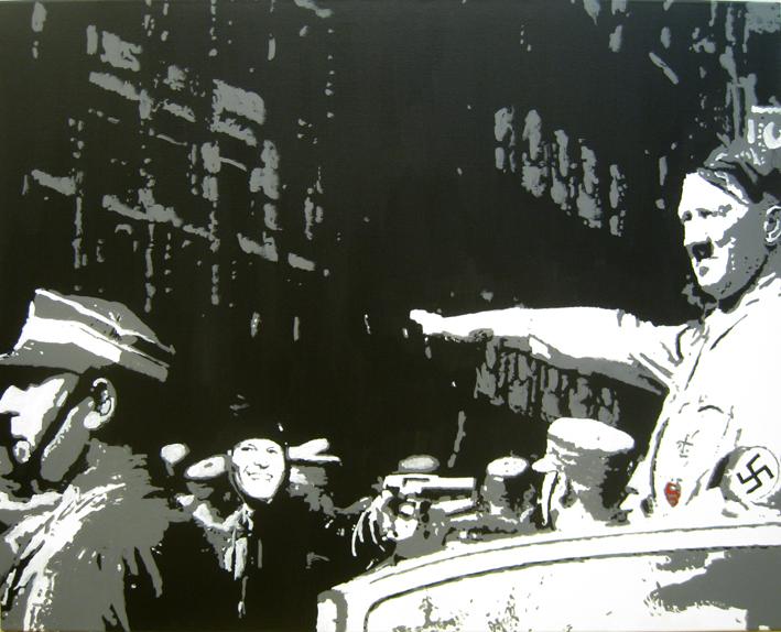 kill the beast or 'who's that girl next to the photographer?'