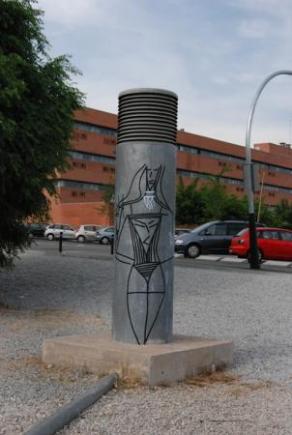 fashion street art Barcelona 