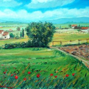 Sandro Mulinacci – Paesaggio toscano