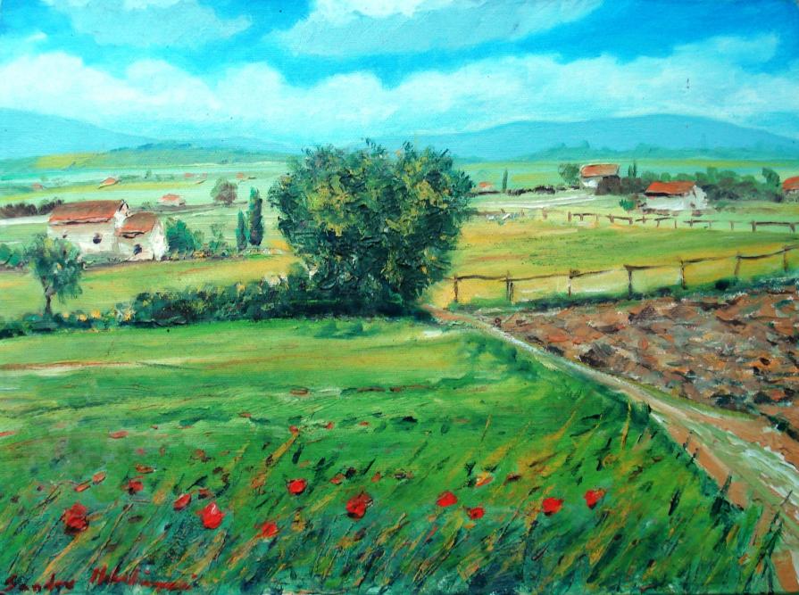 Sandro Mulinacci – Paesaggio toscano