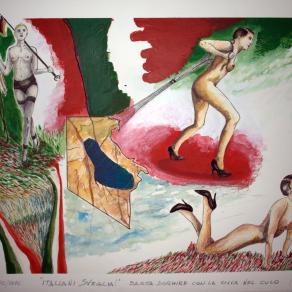 ITALIANI "Sveglia basta dormire con la cicca nel culo" Mario M.