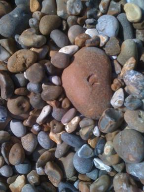Sea pebbles