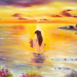 Nereide, ninfa dei mari.