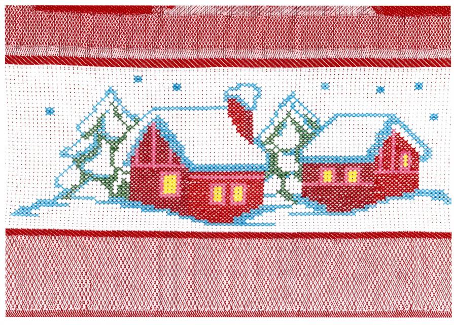 Strofinaccio cucina natalizio