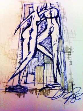 bozza di "anime danzanti"