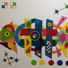 COMPOSITION ABSTRACT NR 003 – The Fish - By EURICO HAAN – 2015 COMPOSITION ABSTRACT NR 003 – The Fish - By EURICO HAAN – 2015