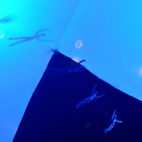 Anime sospese-istallazione di Sergio Treglia