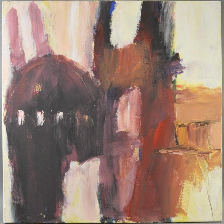 Olivier Steffens – Abstract- olio su tela - 60 x 60