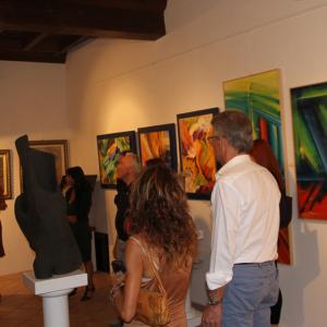 ABSTRACTA IN GALLERIA ARTEARTE.