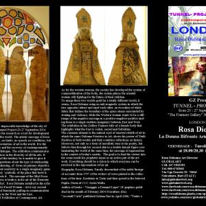 LONDON /UK La Donna Bifronte - Arte la mia seconda pelle di Rosa Didonna LONDON /UK La Donna Bifronte - Arte la mia seconda pelle di Rosa Didonna