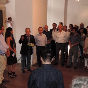 LE FOTO DELL'INAUGURAZIONE di ABSTRACTA A SABBIONETA (MN)