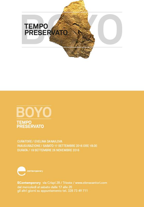 BOYO - TEMPO PRESERVATO