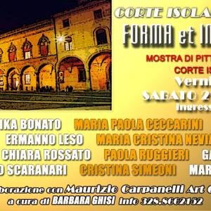 DOPPIO VERNISSAGE A CORTE ISOLANI (BOLOGNA)