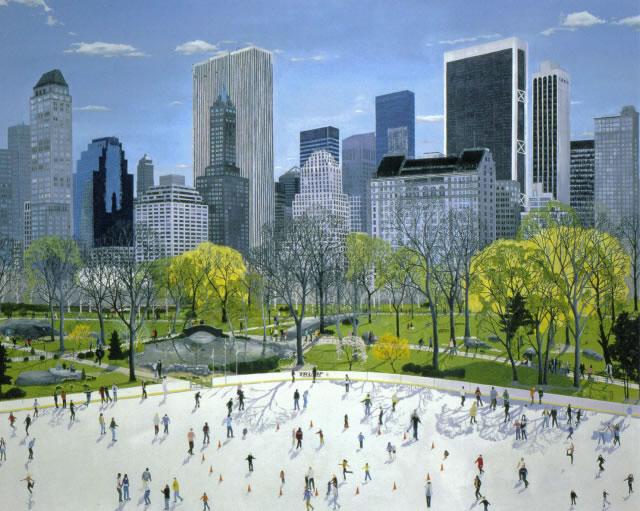 Ice Skaters, New York