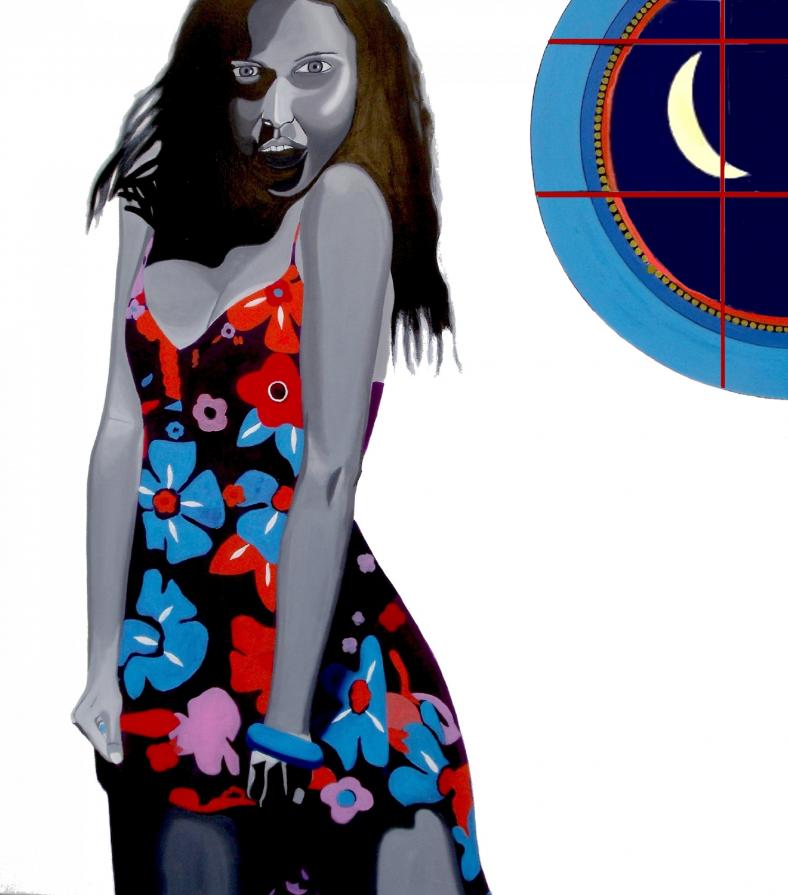 Attraverso la finestra la luna