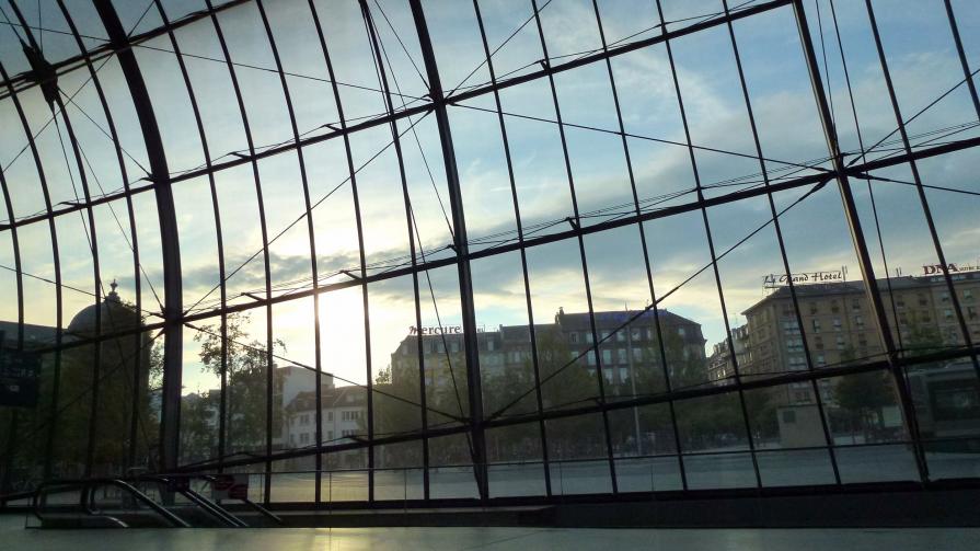 Au petit matin à Strasbourg