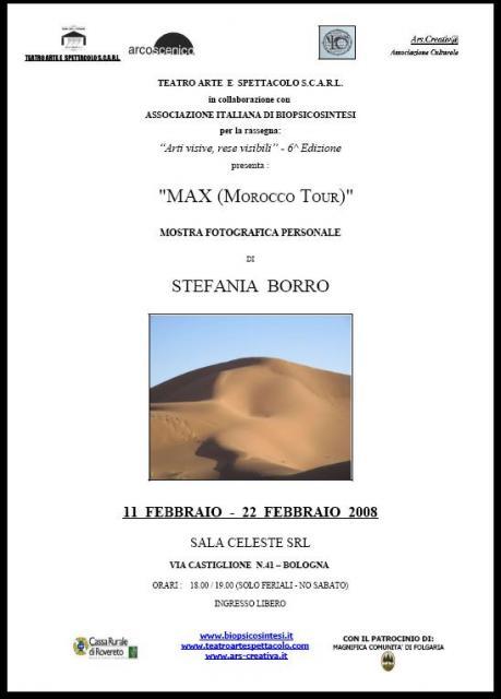 Locandina Mostra Stefania Borro Sala Celeste Bologna Locandina Mostra Stefania Borro Sala Celeste Bologna