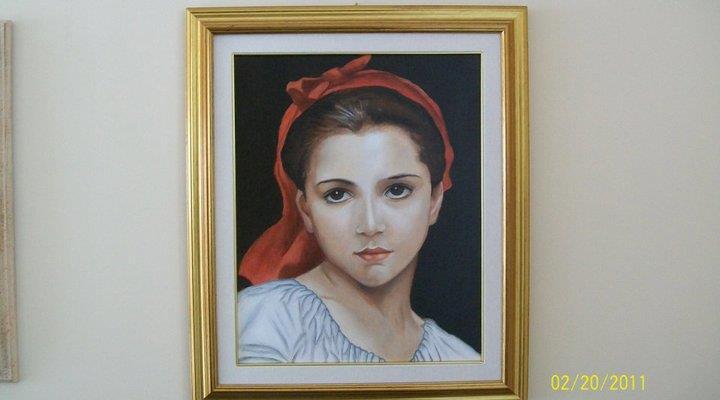 RAGAZZA -OMAGGIO A BOUGUEREAU