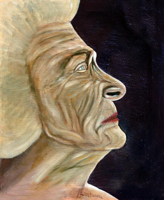 Essenza di donna - settembre dicembre '13 - acrilico su tela