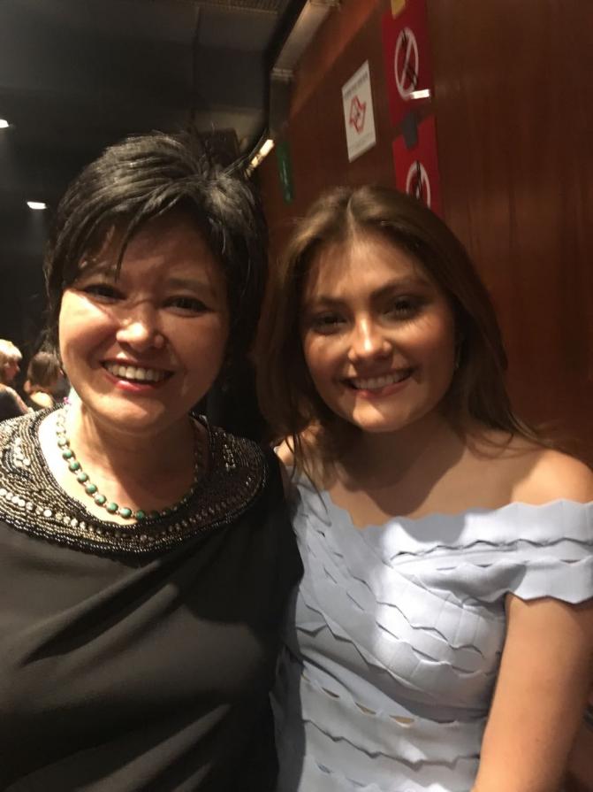 Me and my daughter by my mum Nancy Ekman 