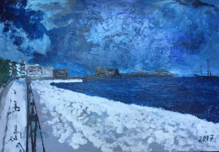 "Castrum Ovi winter morning"