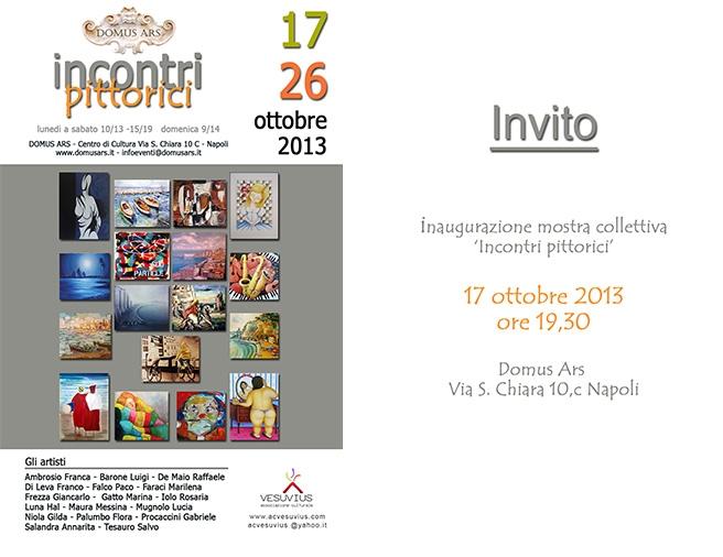 Giancarlo Frezza ad INCONTRI PITTORICI Giancarlo Frezza ad INCONTRI PITTORICI